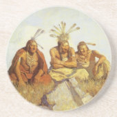 ヴィンテージ西、ガーディアン戦争またはNCワイエスによる平和 コースター (正面)