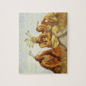 ヴィンテージ西、ガーディアン戦争またはNCワイエスによる平和 ジグソーパズル (縦)