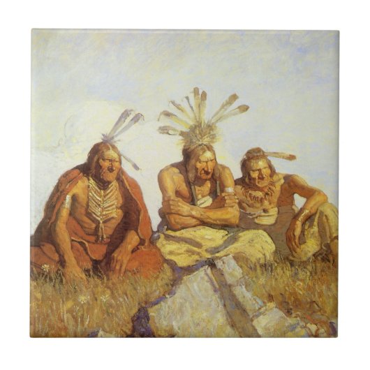 ヴィンテージ西、ガーディアン戦争またはNCワイエスによる平和 タイル (正面)