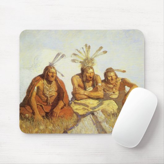 ヴィンテージ西、ガーディアン戦争またはNCワイエスによる平和 マウスパッド (マウス)
