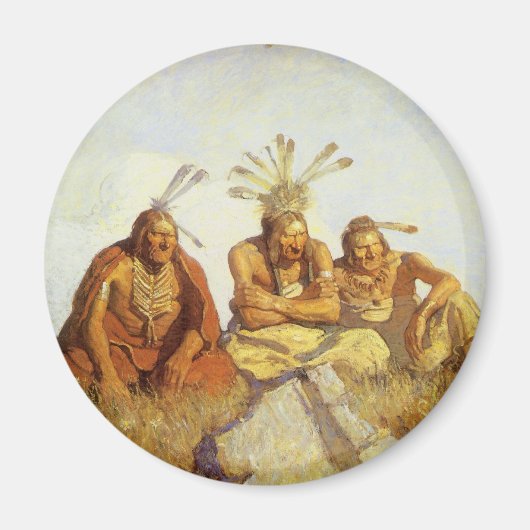 ヴィンテージ西、ガーディアン戦争またはNCワイエスによる平和 マグネット (正面)