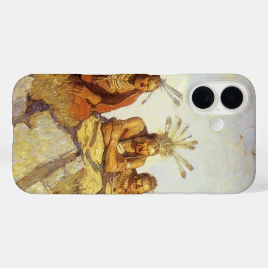 ヴィンテージ西、ガーディアン戦争またはNCワイエスによる平和 Case-Mate iPhoneケース (裏面 (横))