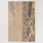 ヴィンテージ西FL鍵図(1855) ジグソーパズル (縦)