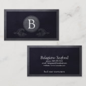 ヴィンテージ要素 名刺 (正面/裏面)