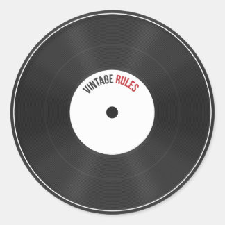 ヴィンテージ規則シール ラウンドシール