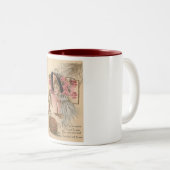 ヴィンテージ親愛 ツートーンマグカップ (正面右)