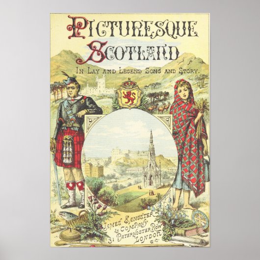 ヴィンテージ観光ポスター ポスター (正面)