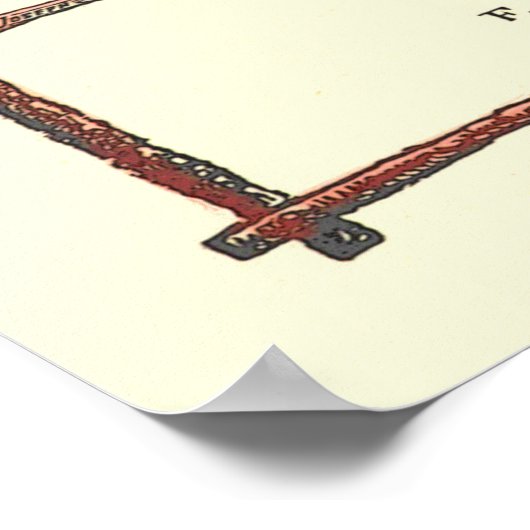 ヴィンテージ観光客ガイドペンザンス旅行 ポスター (角)