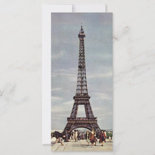 ヴィンテージ観光客旅行インパリエッフェルタワー (正面)