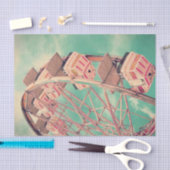 ヴィンテージ観覧車ティッシュペーパー 薄葉紙 (クラフト)