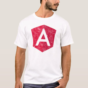 ヴィンテージ角JSのJavaScriptの開発者 Tシャツ