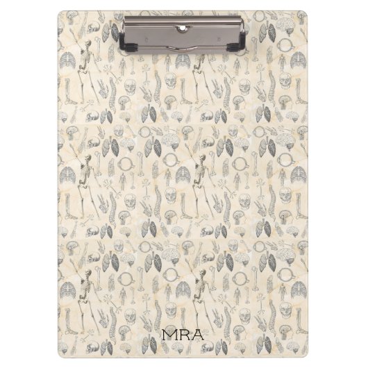 ヴィンテージ解剖医 クリップボード (正面)