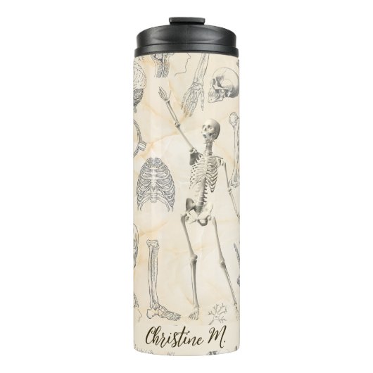 ヴィンテージ解剖学ギーク タンブラー (正面)