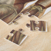 ヴィンテージ解剖学ブックページ ジグソーパズル (側面)