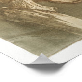 ヴィンテージ解剖学的イラストレーションポスター ポスター (角)