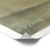 ヴィンテージ解剖学的イラストレーション ポスター (角)