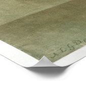 ヴィンテージ解剖学的イラストレーション ポスター (角)