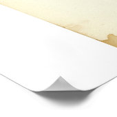 ヴィンテージ解剖学的勉強 ポスター (角)