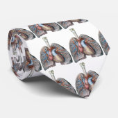 ヴィンテージ解剖学的肺ハート臓器血液 ネクタイ (ロール)