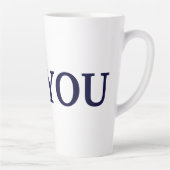 ヴィンテージ解剖学、私はハート愛 カフェラテマグ (右)