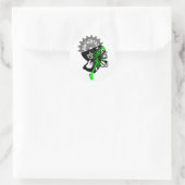 ヴィンテージ解剖学 – Steampunkギアスカルシール ラウンドシール (バッグ)