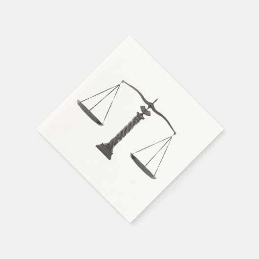 ヴィンテージ計量はかりで測紙ナプキン スタンダードカクテルナプキン (角)