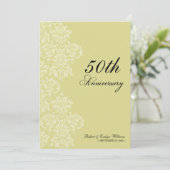 ヴィンテージ記念日パーティー招待状(シャンパン) 招待状 (スタンド正面)