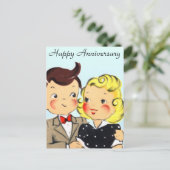 ヴィンテージ記念日 ポストカード (スタンド正面)