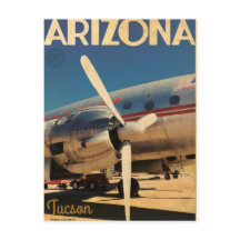 ヴィンテージ訪問アリゾナ旅行はがき