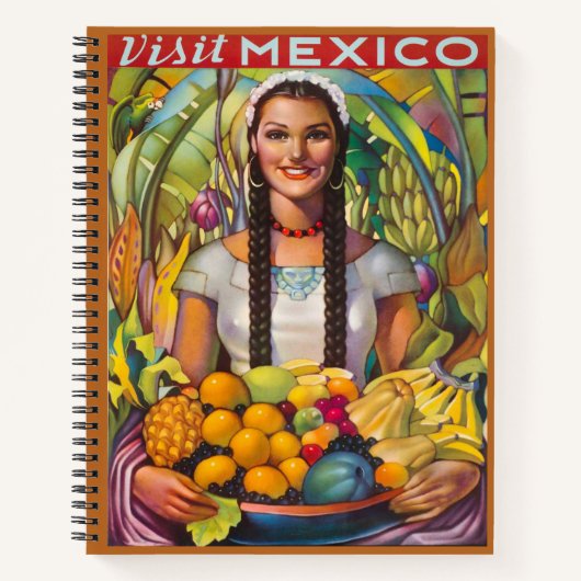ヴィンテージ訪問メキシコノートブック ノートブック (正面)