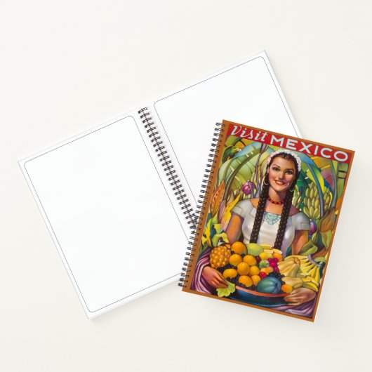 ヴィンテージ訪問メキシコノートブック ノートブック (内部)