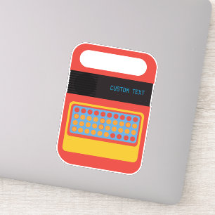 ヴィンテージ話ズ&スペル電子カスタム玩具 シール