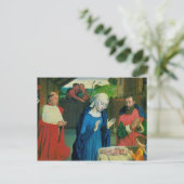 ヴィンテージ誕生ハガキ ポストカード (スタンド正面)