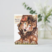 ヴィンテージ誕生日はがき ポストカード (スタンド正面)