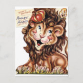 ヴィンテージ誕生日はがき ポストカード (正面)