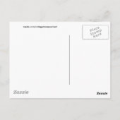 ヴィンテージ誕生日カード付き鳥類バラ ポストカード (裏面)