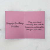 ヴィンテージ誕生日カード カード (内部)