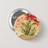 ヴィンテージ誕生日カード 缶バッジ (正面&裏面)