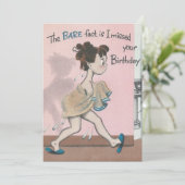 ヴィンテージ誕生日ガール シーズンカード (スタンド正面)