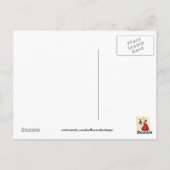 ヴィンテージ誕生日シスター葉書 ポストカード (裏面)