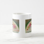 ヴィンテージ誕生日スワンハガキシスターより発送 コーヒーマグカップ (中央)