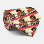 ヴィンテージ誕生日パーティー、ノイズメーカー付き女の子 ネクタイ (ロール)