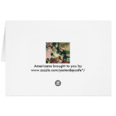 ヴィンテージ誕生日パーティー、ロバに尾をピン留めする (裏面横)