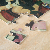 ヴィンテージ誕生日パーティー、ロバに尾をピン留めする ジグソーパズル (側面)