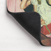 ヴィンテージ誕生日パーティー、ロバに尾をピン留めする マウスパッド (コーナー)