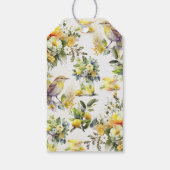 ヴィンテージ誕生日レモンティーパーティーありがとう ギフトタグ (裏面)