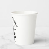 ヴィンテージ誕生日無線アナウンサー 紙コップ (左)