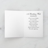 ヴィンテージ誕生日 カード (内部)