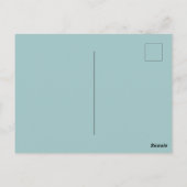 ヴィンテージ誕生日 ポストカード (裏面)