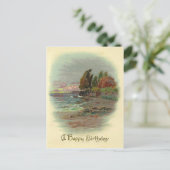 ヴィンテージ誕生日 ポストカード (スタンド正面)